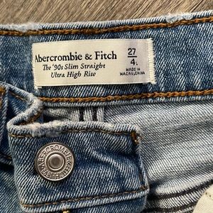 Abercrombie slim straight jeans Size 4L